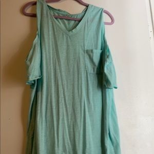 Off the shoulder shirt